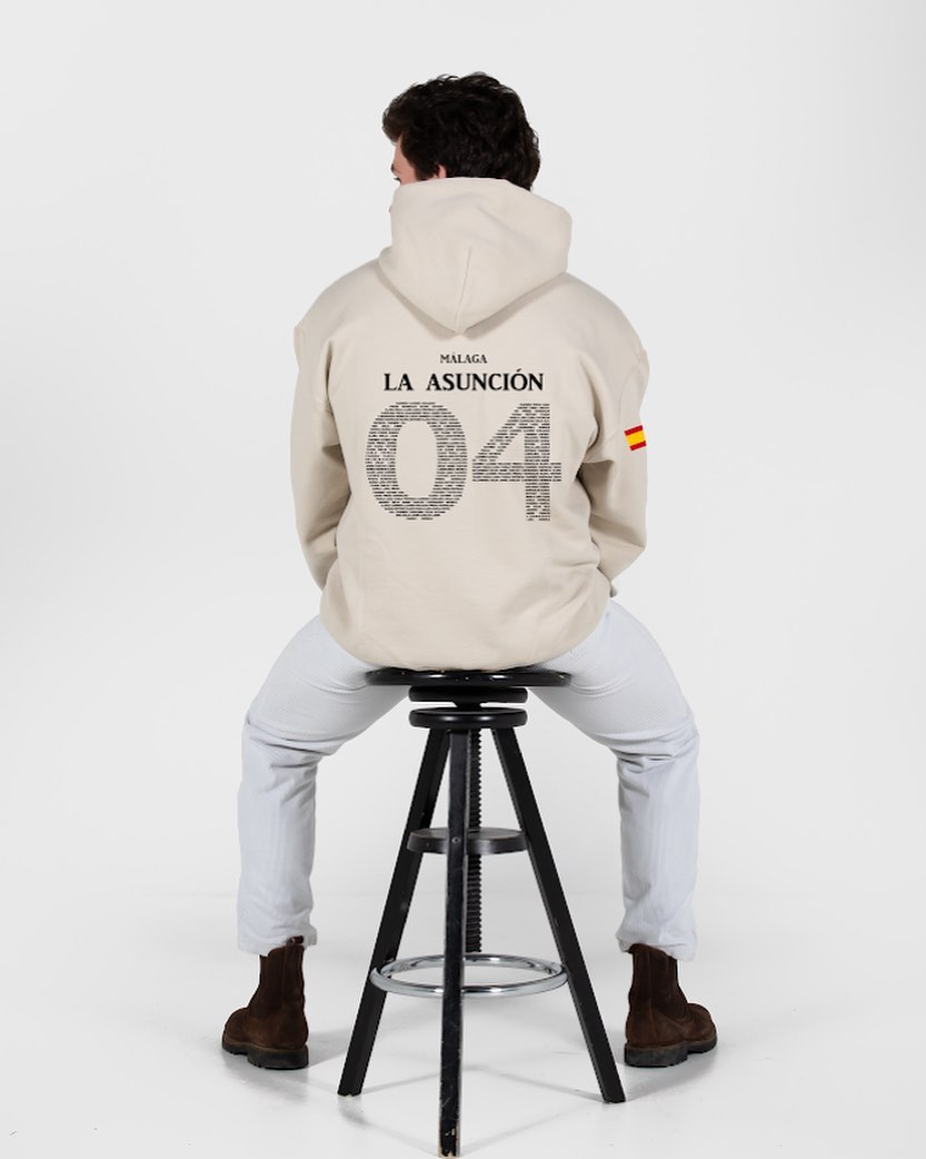 sudadera con capaucha de grupos y para gupos